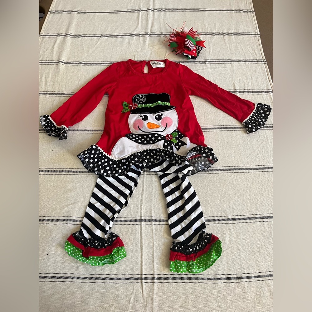 Festive Snowman Outfit for Kids